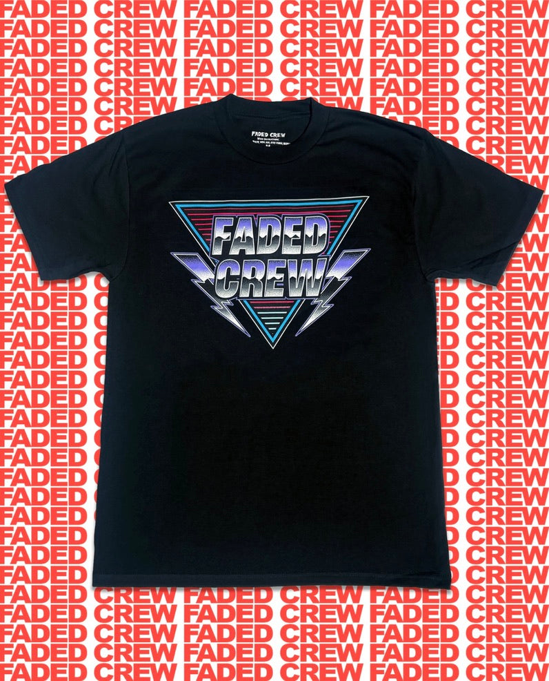 FADED CREW "90S TRI" TEE