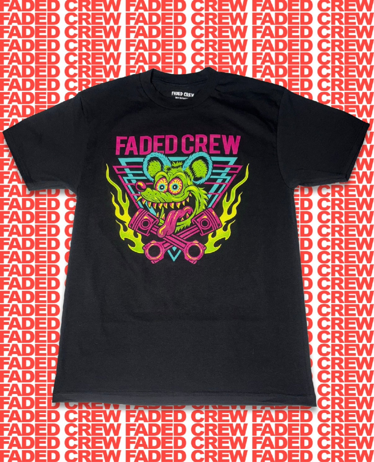 FADED CREW "FADED FINK" TEE