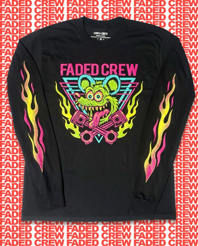 FADED CREW "FADED FINK" LONG SLEEVE