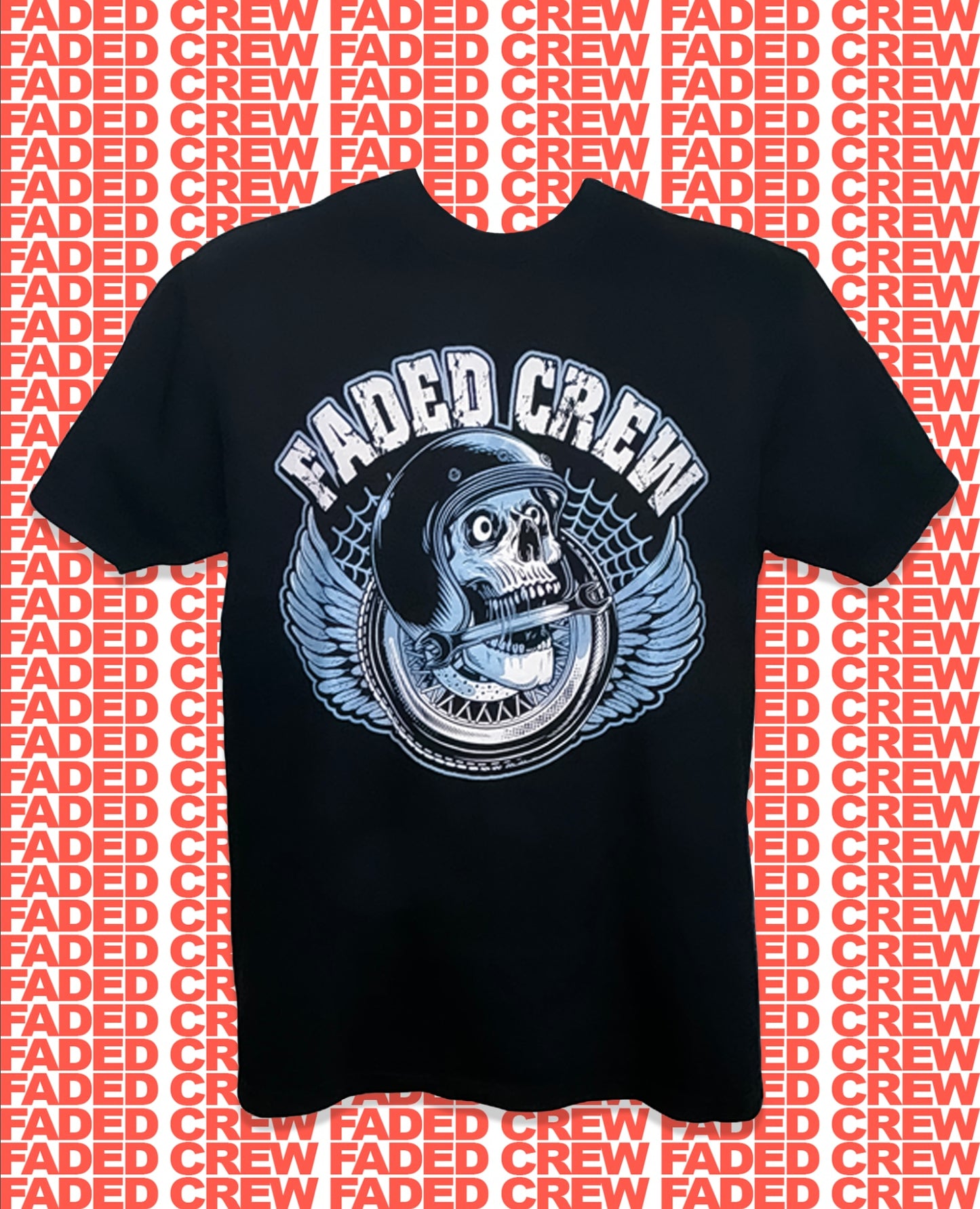 FADED CREW "SKULLY" TEE