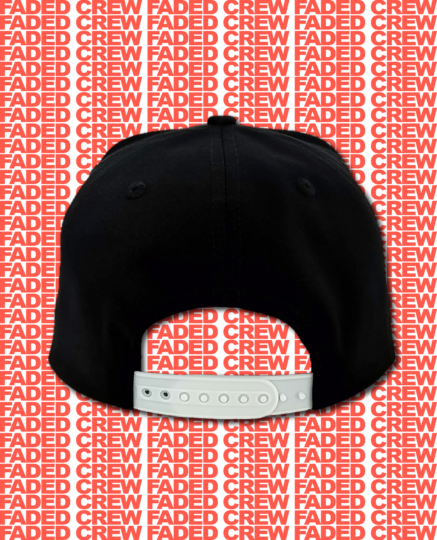 FADED CREW BLK/WHITE SNAPBACK NEW ERA STYLE