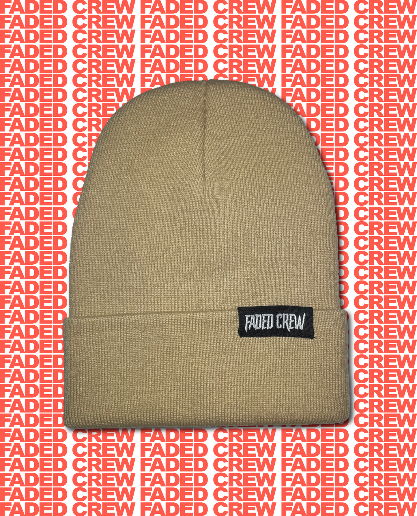 FADED CREW "BASIC" BEANIE