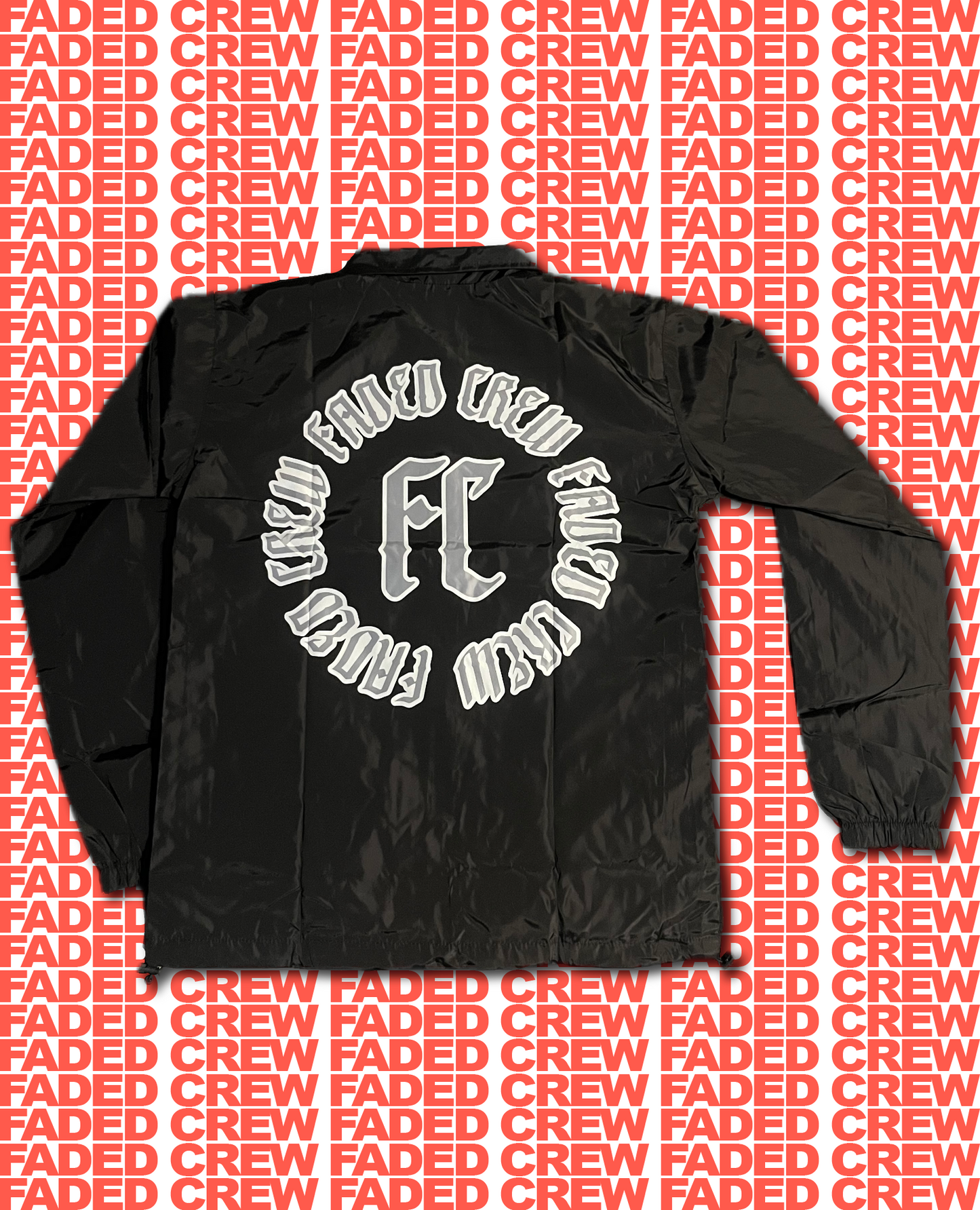 FADED CREW "OG CIRCLE" COACH JACKET