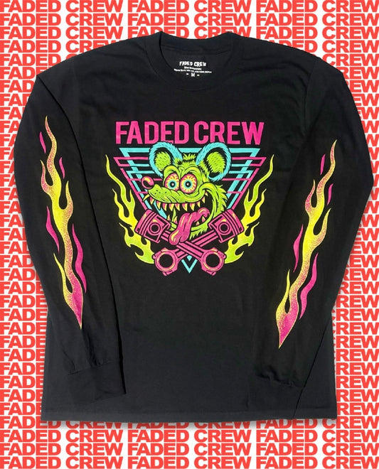 FADED CREW "FADED FINK" LONG SLEEVE
