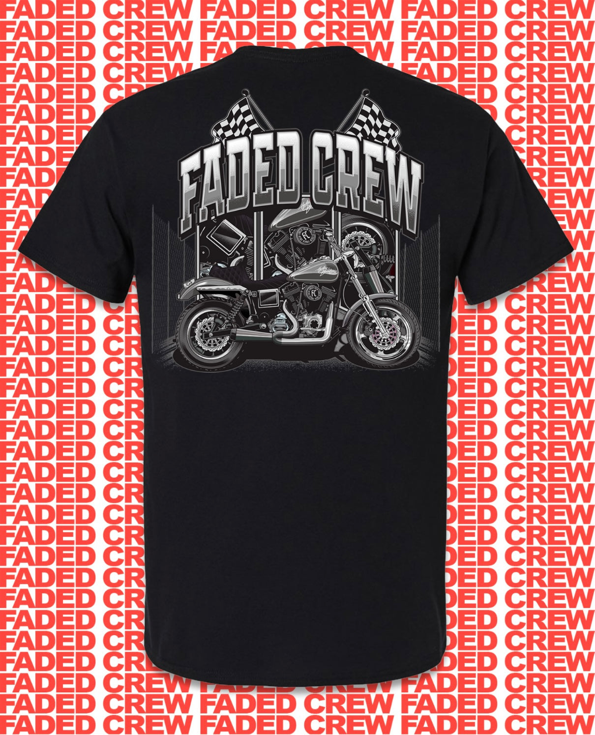 FADED CREW "RACE" TEE