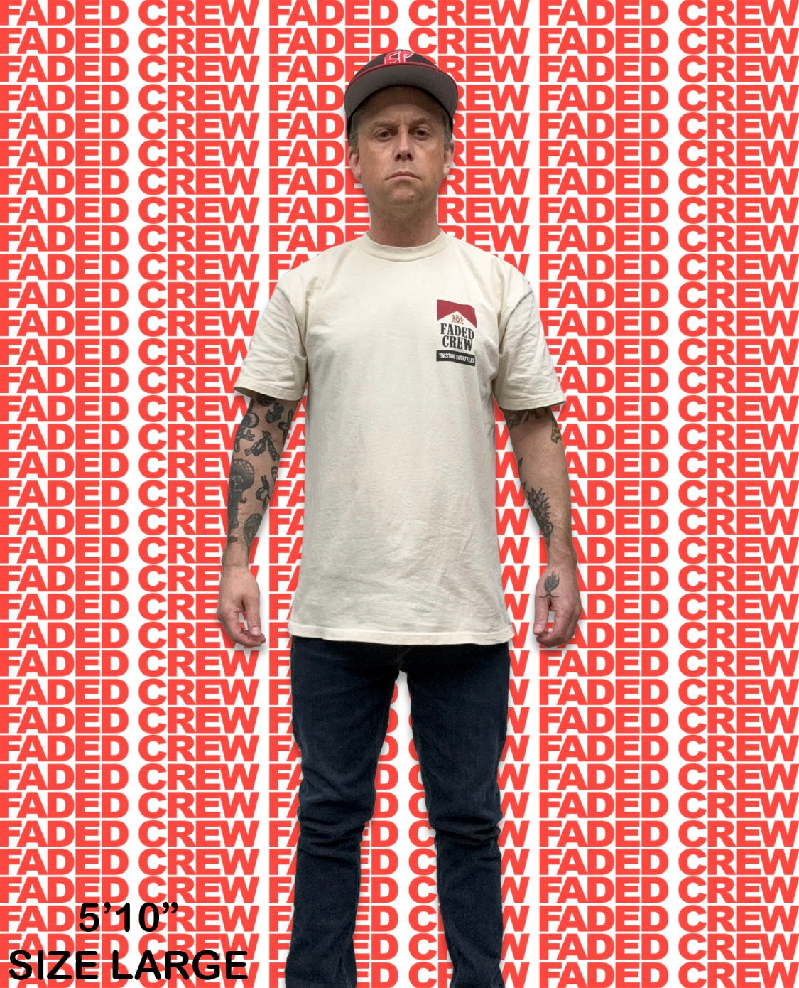 "THROTTLE" TEE