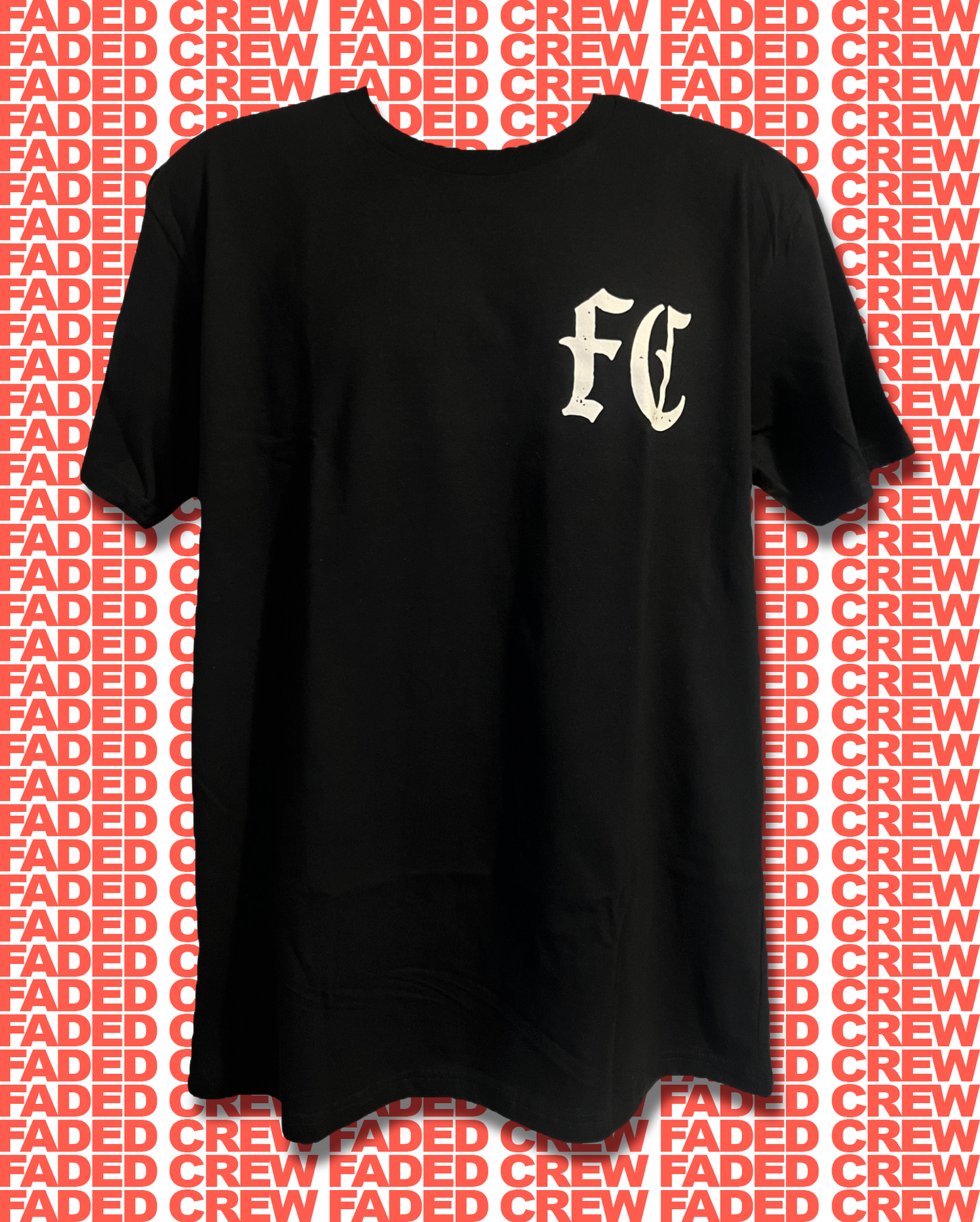 FADED CREW "RF WHEELIE" TEE LIMITED EDITION