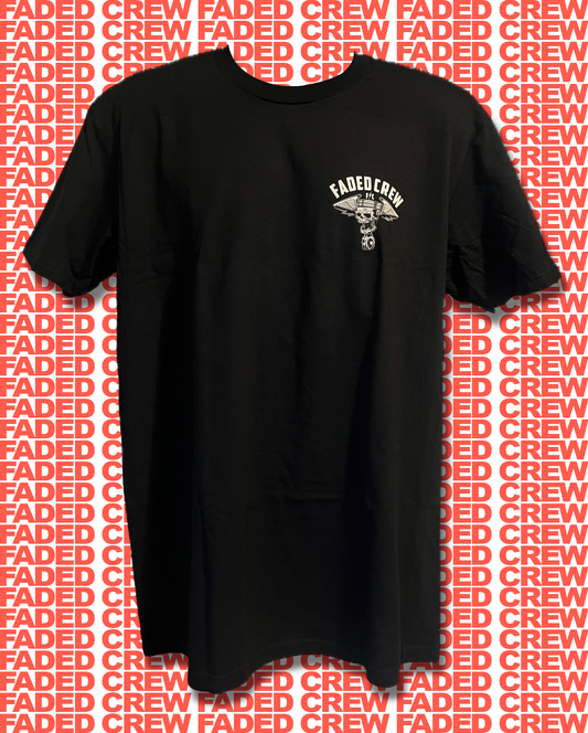 FADED CREW "PISTON HEAD" TEE