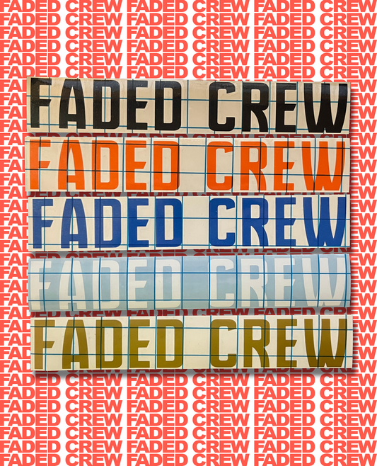 FADED CREW SWING ARM DECALS