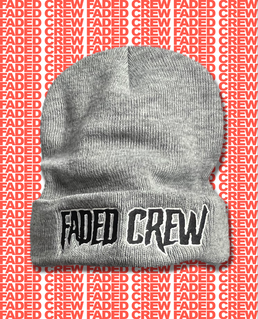 FADED CREW "MACABRE" LOGO BEANIE