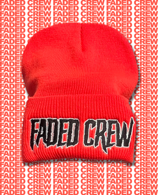 FADED CREW "MACABRE" LOGO BEANIE