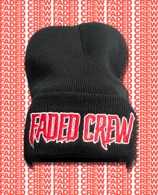 FADED CREW "MACABRE" LOGO BEANIE