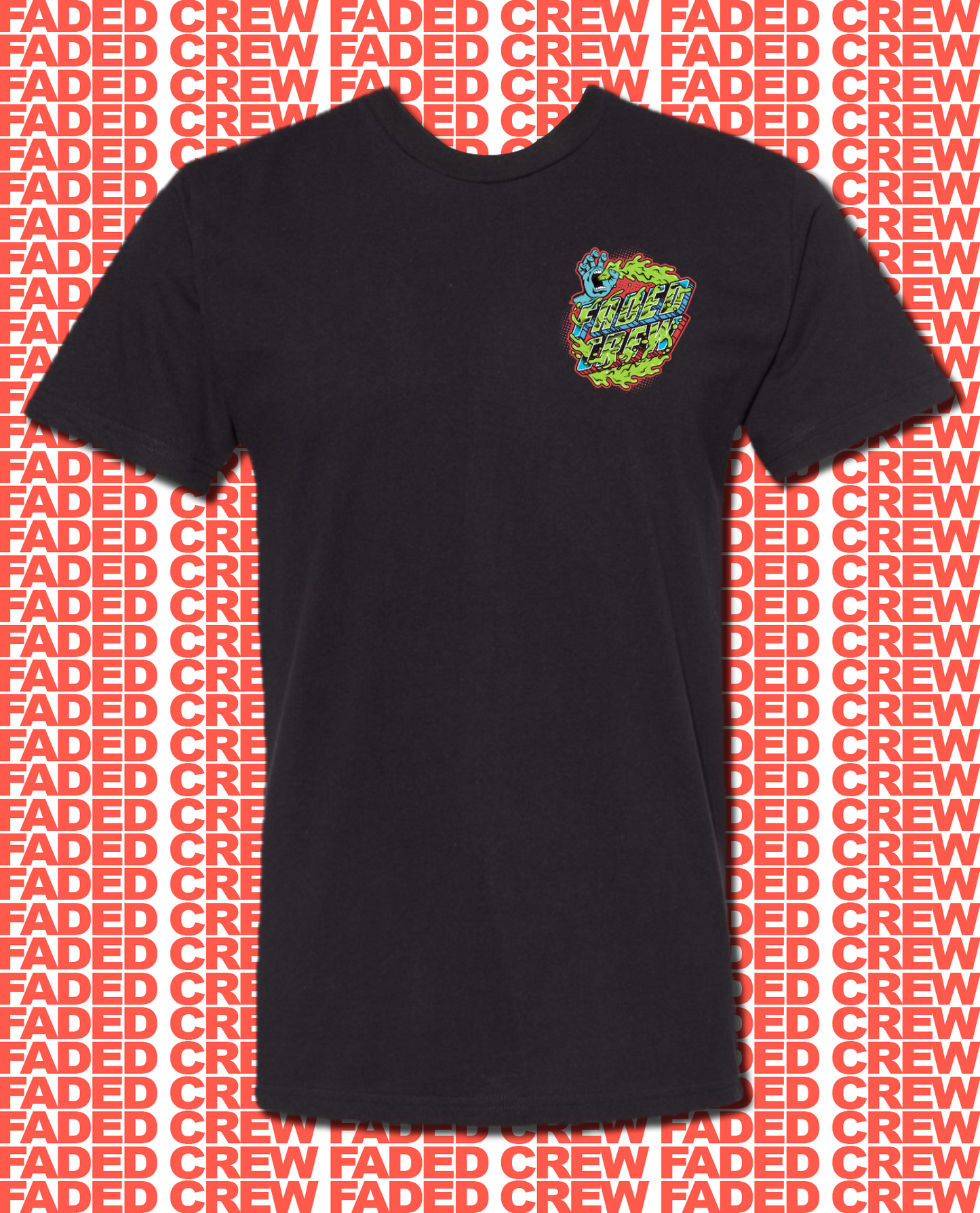 FADED CREW “FC BARF" TEE