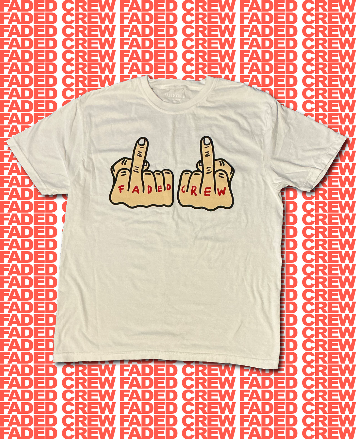 FADED CREW "FC YOU" TEE