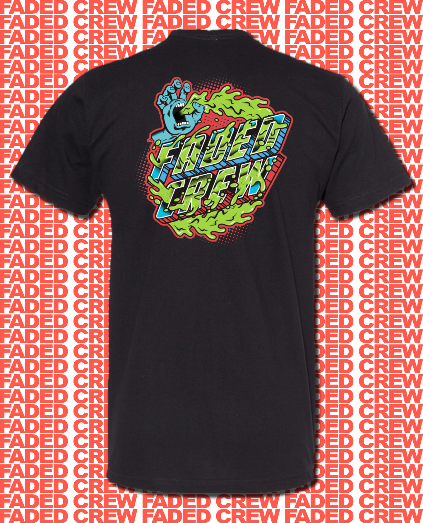 FADED CREW “FC BARF" TEE