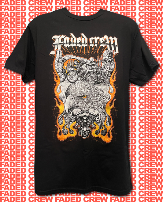 FADED CREW "OLD SCHOOL" TEE